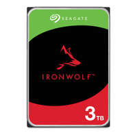 Seagate Merevlemez Seagate IronWolf 3.5'' HDD 3TB 5400RPM SATA 6Gb/s 256MB | ST3000VN006