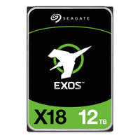 Seagate Merevlemez Seagate Exos X18 3.5'' HDD 12TB 7200RPM SATA 6Gb/s 256MB | ST12000NM000J