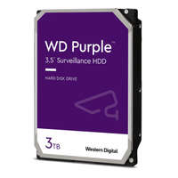 Western Digital Merevlemez Western Digital PURPLE 3.5'' HDD 3TB 5400RPM SATA 6Gb/s 256MB | WD33PURZ