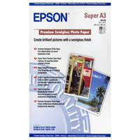 EPSON EPSON fotópapír C13S041328/ A3+/ Premium Semigloss Photo / 20 lap