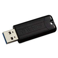 VERBATIM VERBATIM flash meghajtó Store &#039;n&#039; Go PinStripe/ 128GB/ USB 3.0/ fekete