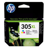 HP HP 305XL tintapatron (eredeti CMY) - DeskJet 2300, 2710, 2720, DeskJet Plus 4100, ENVY 6000, ENVY Pro 6400