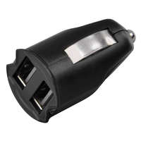 HAMA HAMA autós töltő Dual Piccolino/ 2x USB/ 12V-24V/ 2100 mA/ fekete