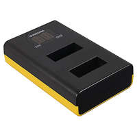 PATONA PATONA töltő Dual GoPro MAX digitális fényképezőgéphez LCD/micro USB/USB Type-C-vel