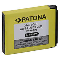 PATONA PATONA akkumulátor okosórához DZ09, QW09, W8, A1, V8, X6, 280mAh, LQ-S1