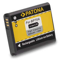 PATONA PATONA akkumulátor fotóhoz Samsung SLB70A 500mAh