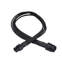 AKASA AKASA hosszabbító kábel VGA FLEXA V6-hoz 6 tűs (M) - 6 tűs (F) / AK-CBPW07-40BK / fekete / 40 cm