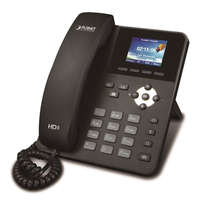 PLANET Planet VIP-1120PT VoIP SIP telefon, G.722 HD, színes LCD, Auto Provision, PoE, CZ menü