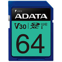 ADATA ADATA Premier Pro 64 GB SDXC/ UHS-I U3 V30S CL10