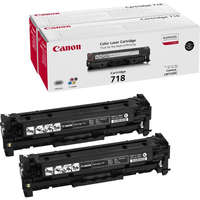 CANON Canon eredeti toner CRG-718BK 2 csomag/ LBP-7200/ 7660/ 7680/ MF-80x0/ MF724 / Fekete