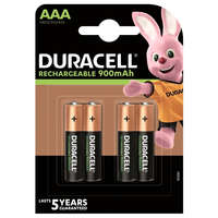 DURACELL Duracell újratölthető akkumulátor 900mAh 4db (AAA)