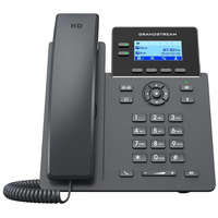 GRANDSTREAM Grandstream GRP2602G VoIP telefon, 4x SIP, grafikus háttérvilágítású 2,21" kijelző, 2x Gbps RJ45, PoE