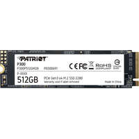 PATRIOT PATRIOT P300 512 GB SSD / belső / M.2 PCIe Gen3 x4 NVMe 1.3 / 2280