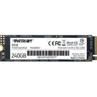 Patriot Patriot P310 240GB M.2 2280 PCI-E x4 Gen3 NVMe (P310P240GM28) Belső SSD meghajtó