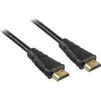 PREMIUM CORD PremiumCord HDMI High Speed+ Ethernet kábel/ aranyozott csatlakozók/ 1,5 m/ fekete