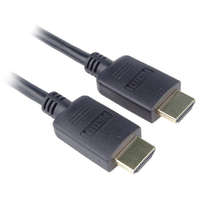 PREMIUM CORD PremiumCord HDMI 2.0 High Speed + Ethernet kábel/ aranyozott csatlakozók/ 1 m/ fekete