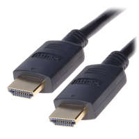 PREMIUM CORD PremiumCord HDMI 2.0 High Speed + Ethernet kábel/ aranyozott csatlakozók/ 1,5 m/ fekete