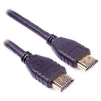 PREMIUM CORD PremiumCord HDMI 2.1 High Speed + Ethernet kábel/ 8K@60Hz / aranyozott csatlakozók/ 0,5 m/ fekete