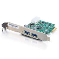 DELL DELL PCI-E kártya USB 3.0 SuperSpeed, 2 portos