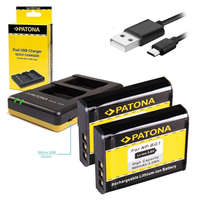 PATONA PATONA töltő Photo Dual Quick Sony NP-BG1 + 2x akkumulátor 960mAh USB