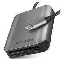 AXAGON AXAGON külső memóriakártya-olvasó microSD/SD/CF / CRE-S3C / USB-C 3.2 Gen 1 / UHS-II / alumínium ház