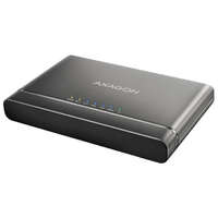 AXAGON AXAGON fémdoboz M.2 NVMe-hez és 2,5" SATA SSD-hez funkcionális klónozással / ADSA-CC / USB-C 3.2 Gen 2 / kábel 30 cm