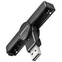 AXAGON AXAGON zsebérintkezős intelligenskártya-olvasó USB-A (eObčanka) / Smart Card / CRE-SMPA / USB 2.0