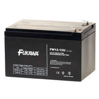 FUKAWA FUKAWA ólom-savas akkumulátor FW 12-12 U UPS-hez APC/ AEG/ EATON/ Powerware/ 12V/ 12Ah/ élettartam 5 év/ Faston F2-6.3mm