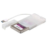 I-TEC i-tec külső doboz HDD ADVANCE MySafe Easy/ 2.5" SATA/ SSD/ USB 3.0/ fehér