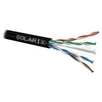 SOLARIX Solarix kábel CAT6 UTP PE Fca kültéri 500m/tekercs SXKD-6-UTP-PE