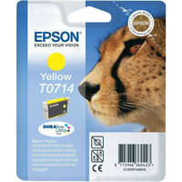 EPSON Epson tintapatron/ T0714/ Singlepack T0714 DURABrite Ultra Ink/ Sárga