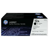 HP HP fekete toner, Q2612AD, LJ 1010, 1022 - 2 csomag eredeti