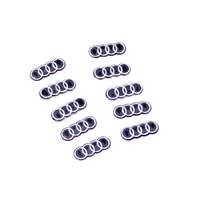 Icon int trade Mini Audi logó ragasztható - 10 db
