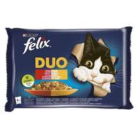 Felix Állateledel alutasakos FELIX Fantastic DUO macskáknak házias válogatás aszpikban 4x85g