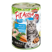 Panzi Állateledel konzerv PANZI FitActive felnőtt macskának hús-mix 415g
