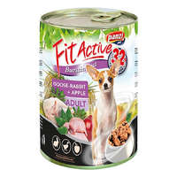 Panzi Állateledel konzerv PANZI FitActive kutyának (liba, nyúl, alma) 415g