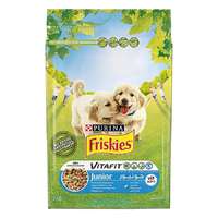 Friskies Állateledel száraz PURINA Friskies Vitafit Junior kutyáknak (csirke, zöldségek, tej) 3kg