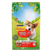 Friskies Állateledel száraz PURINA Friskies Vitafit Mini menü kutyáknak (marhahús, zöldségek) 1,5kg