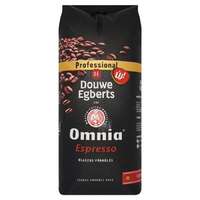 Douwe egberts Kávé, pörkölt, szemes, olaszos pörkölésű, 1000 g, DOUWE EGBERTS "Omnia Espresso"