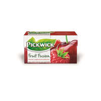 Pickwick Gyümölcstea, 20x2 g, PICKWICK "Fruit Fusion", meggy-áfonya-málna