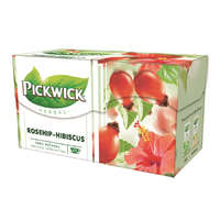 Pickwick Herba tea, 20x2,5 g, PICKWICK, csipkebogyó hibiszkusszal
