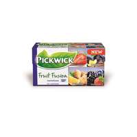Pickwick Gyümölcstea, 20x1,75 g, PICKWICK "Fruit Fusion", erdei gyümölcs