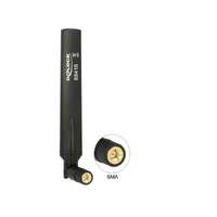 Delock DeLock GSM / UMTS Antenna SMA plug 1.0 - 3.5 dBi omnidirectional with tilt joint black