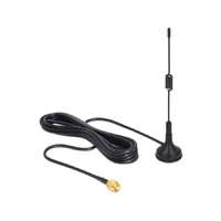 Delock DeLock ISM 433 MHz Antenna SMA 3 dBi omnidirectional fixed magnetic base Black