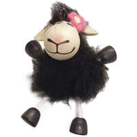Fakopáncs Kulcstartó R (bárány, fekete)