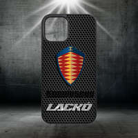 iPhone S vlastným menom – Logo Koenigsegg - iPhone obal