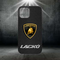 iPhone S vlastným menom – Logo Lamborghini - iPhone obal