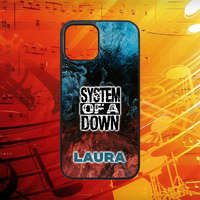 iPhone S vlastným menom - System of a Down logo - iPhone obal