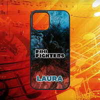 iPhone S vlastným menom - Foo Fighters logo - iPhone obal