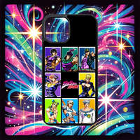 iPhone Jojo's Bizarre Adventure - Character Collage - iPhone obal